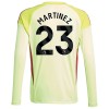 Nogometni Dres Aston Villa E. Martinez 23 Golmanski 2025-26 Dugim Rukavima